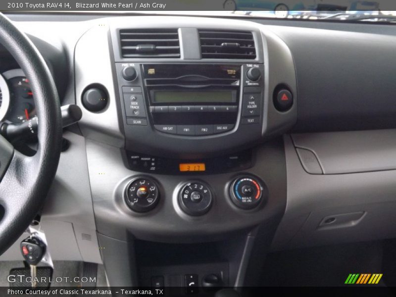Blizzard White Pearl / Ash Gray 2010 Toyota RAV4 I4