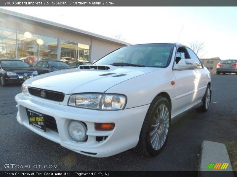 Silverthorn Metallic / Gray 2000 Subaru Impreza 2.5 RS Sedan