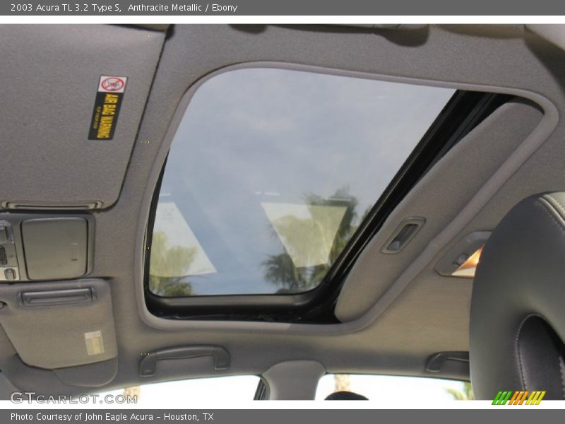 Anthracite Metallic / Ebony 2003 Acura TL 3.2 Type S