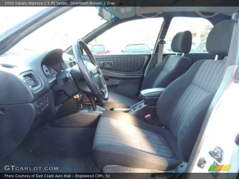  2000 Impreza 2.5 RS Sedan Gray Interior