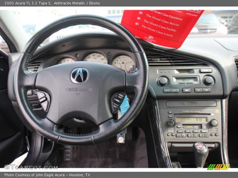 Anthracite Metallic / Ebony 2003 Acura TL 3.2 Type S