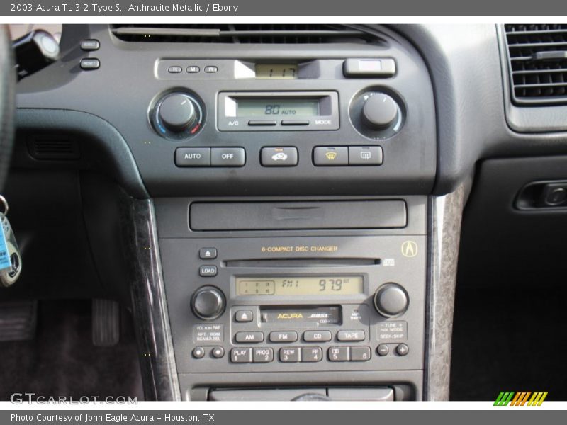 Controls of 2003 TL 3.2 Type S