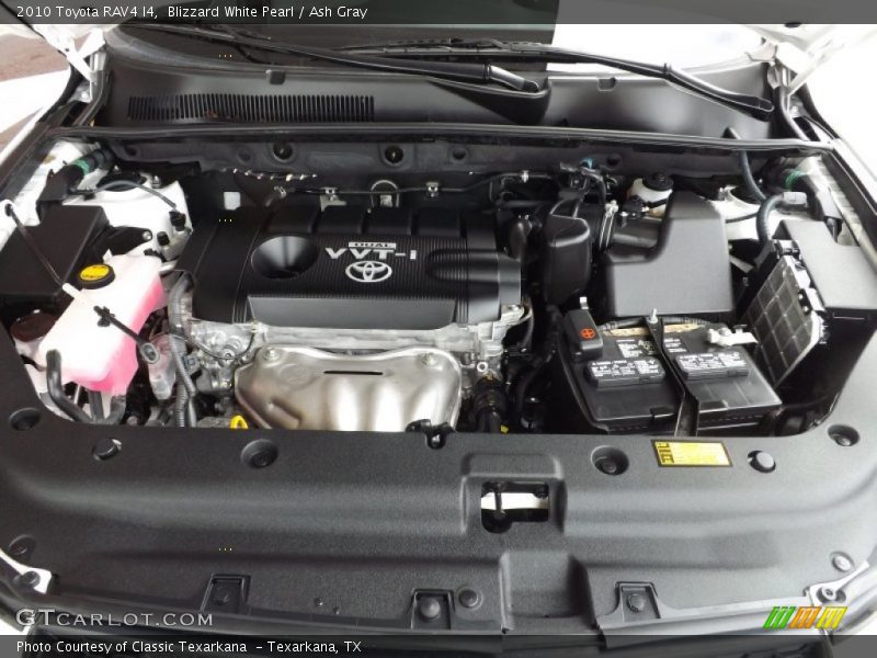Blizzard White Pearl / Ash Gray 2010 Toyota RAV4 I4