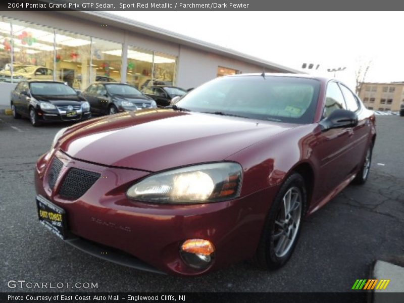 Sport Red Metallic / Parchment/Dark Pewter 2004 Pontiac Grand Prix GTP Sedan