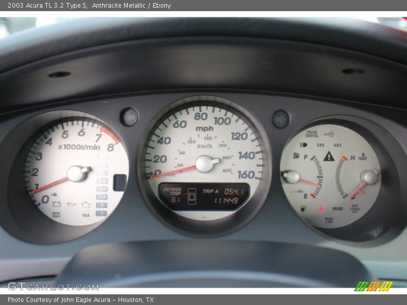  2003 TL 3.2 Type S 3.2 Type S Gauges