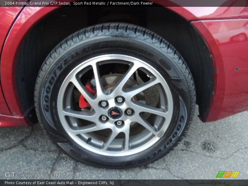Sport Red Metallic / Parchment/Dark Pewter 2004 Pontiac Grand Prix GTP Sedan