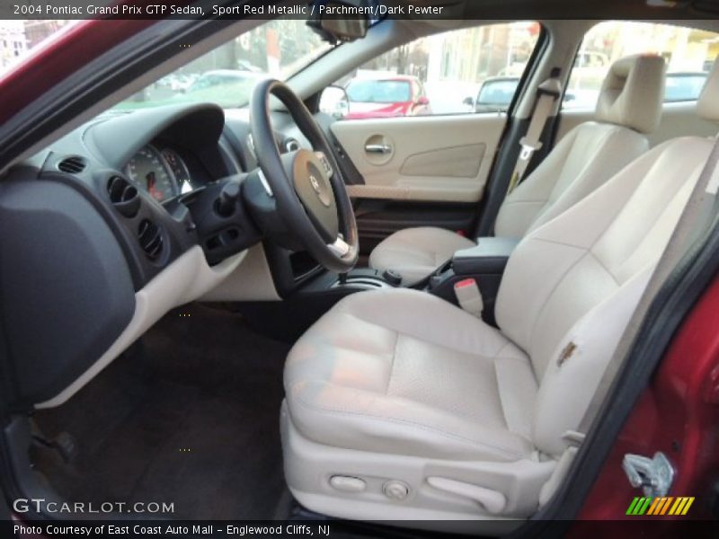 Sport Red Metallic / Parchment/Dark Pewter 2004 Pontiac Grand Prix GTP Sedan
