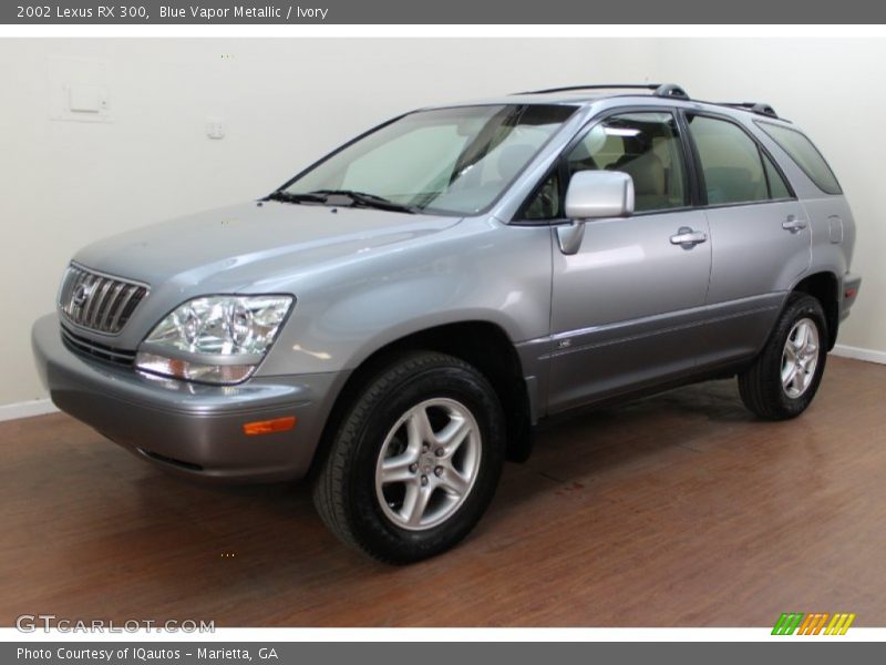 Blue Vapor Metallic / Ivory 2002 Lexus RX 300