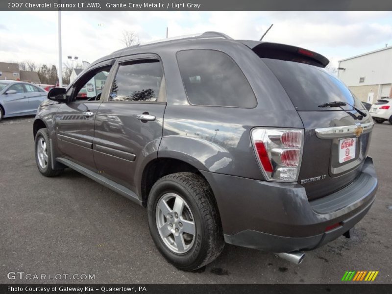 Granite Gray Metallic / Light Gray 2007 Chevrolet Equinox LT AWD