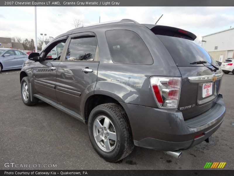 Granite Gray Metallic / Light Gray 2007 Chevrolet Equinox LT AWD