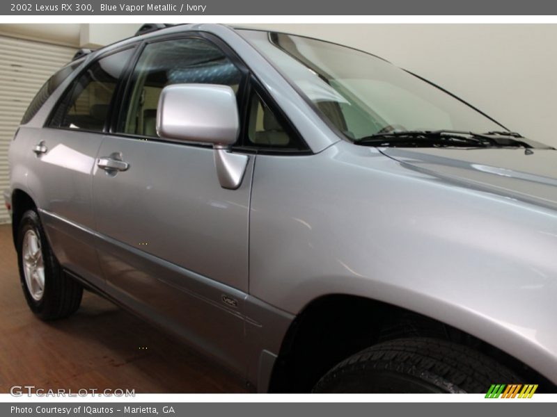Blue Vapor Metallic / Ivory 2002 Lexus RX 300