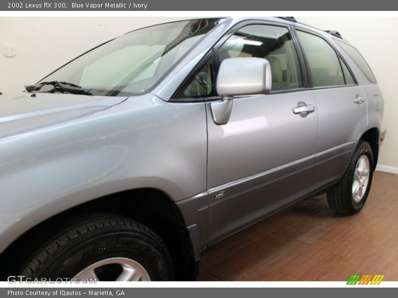 Blue Vapor Metallic / Ivory 2002 Lexus RX 300