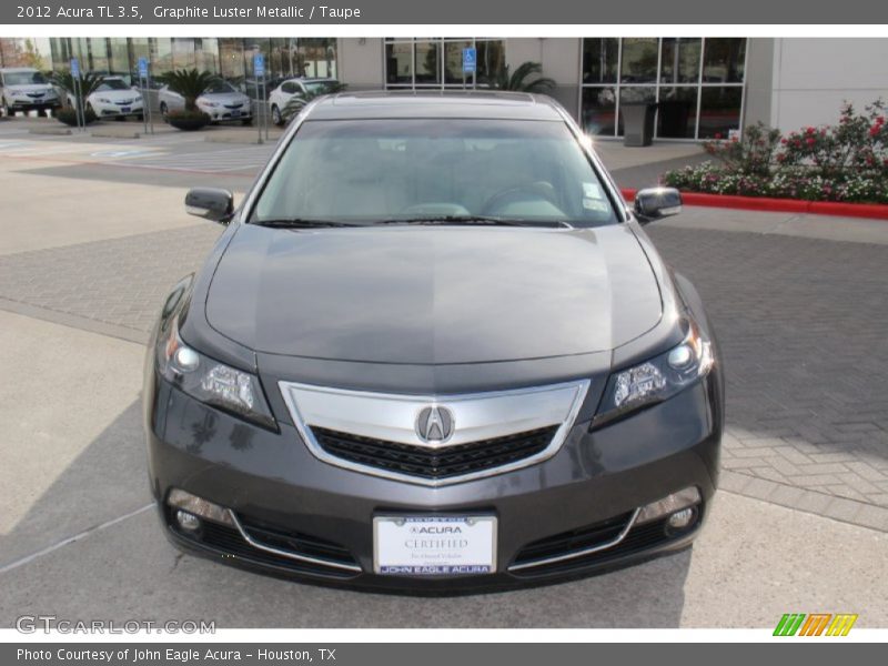 Graphite Luster Metallic / Taupe 2012 Acura TL 3.5