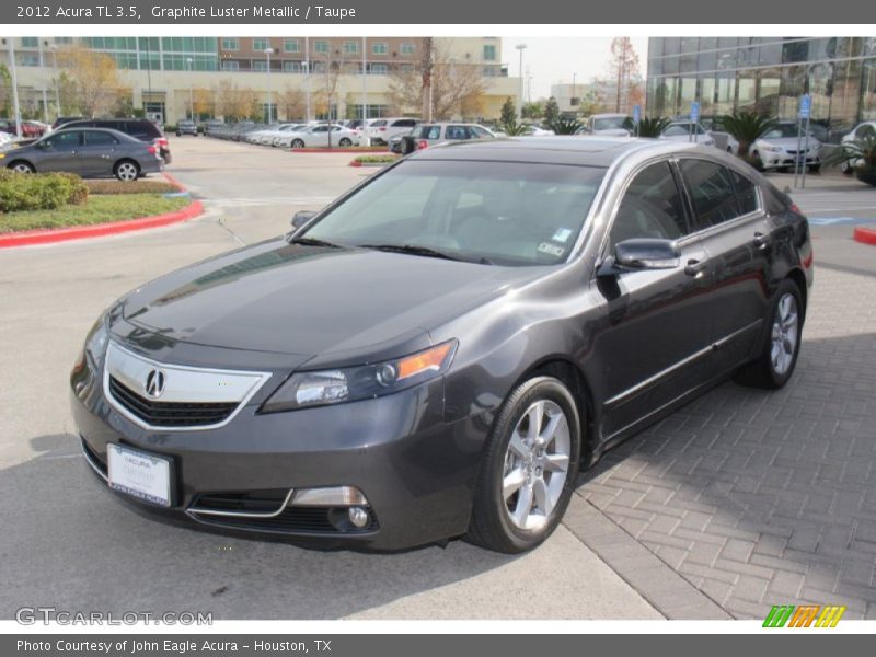 Graphite Luster Metallic / Taupe 2012 Acura TL 3.5