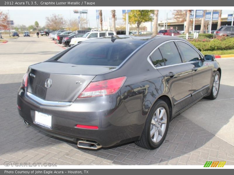 Graphite Luster Metallic / Taupe 2012 Acura TL 3.5