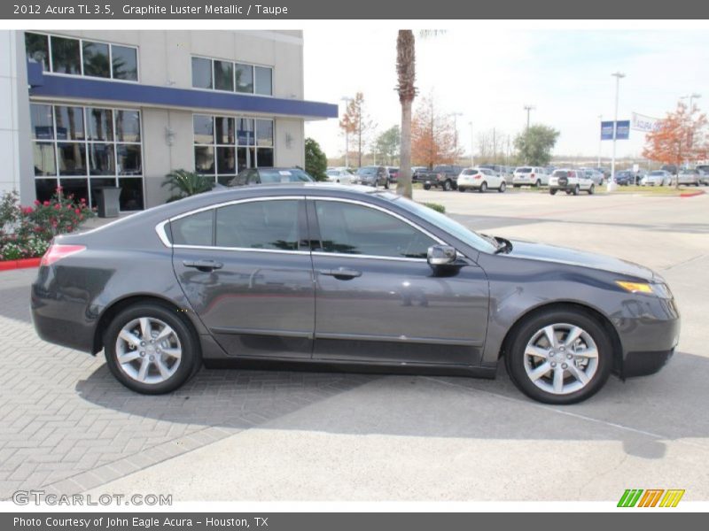 Graphite Luster Metallic / Taupe 2012 Acura TL 3.5