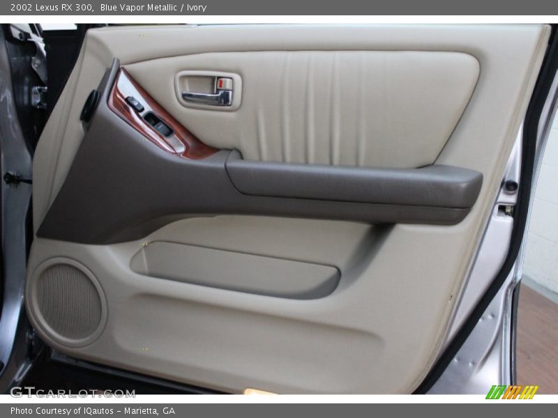Blue Vapor Metallic / Ivory 2002 Lexus RX 300