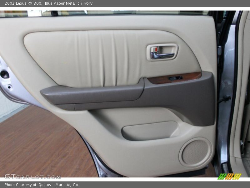 Blue Vapor Metallic / Ivory 2002 Lexus RX 300