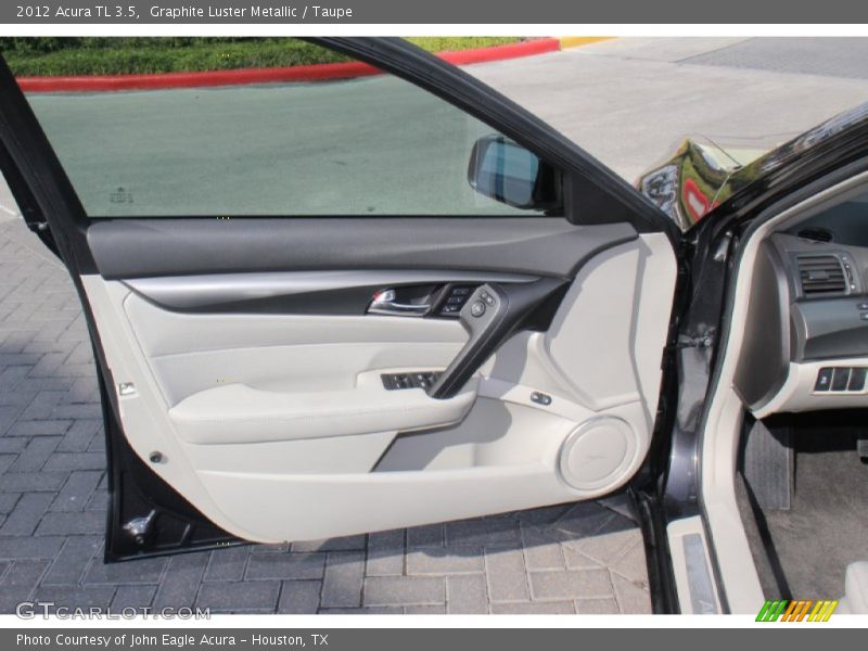 Graphite Luster Metallic / Taupe 2012 Acura TL 3.5