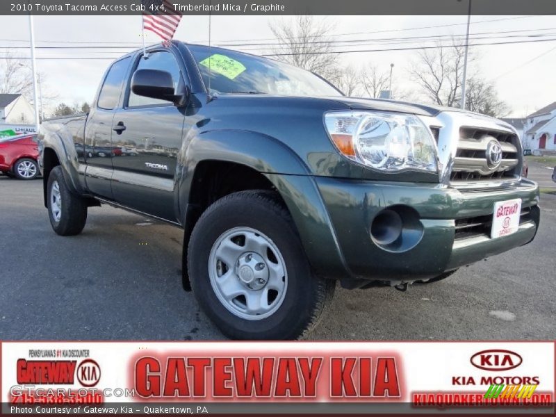Timberland Mica / Graphite 2010 Toyota Tacoma Access Cab 4x4
