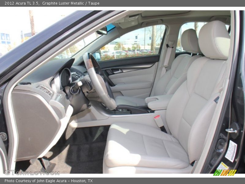 Graphite Luster Metallic / Taupe 2012 Acura TL 3.5