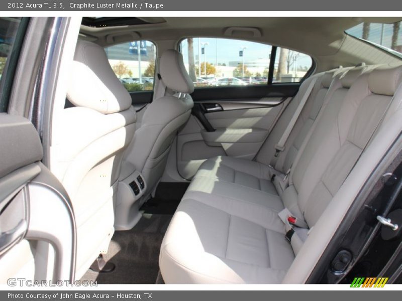 Graphite Luster Metallic / Taupe 2012 Acura TL 3.5