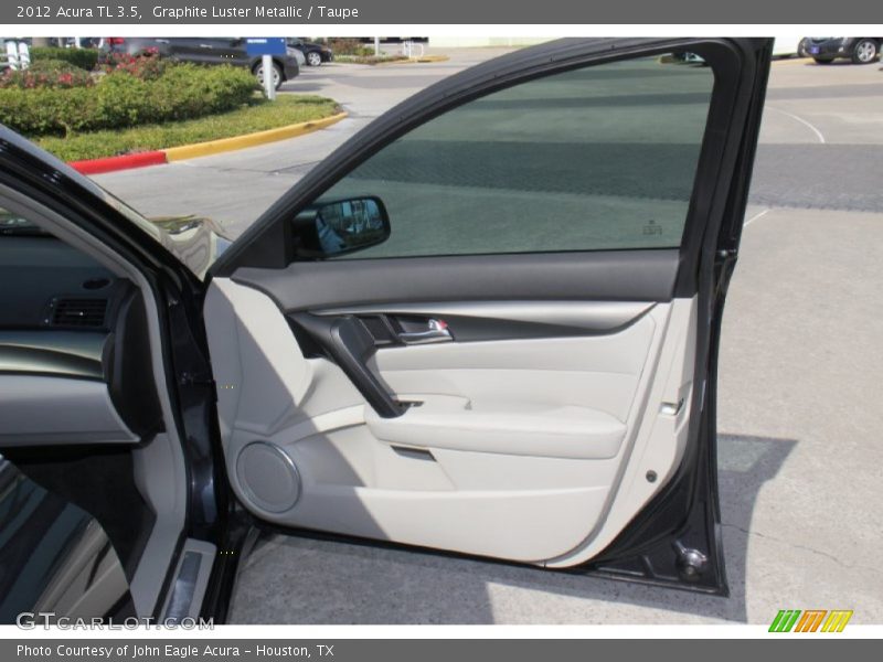 Graphite Luster Metallic / Taupe 2012 Acura TL 3.5
