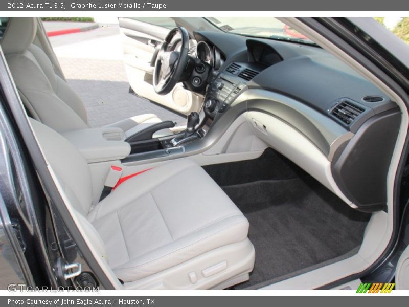 Graphite Luster Metallic / Taupe 2012 Acura TL 3.5