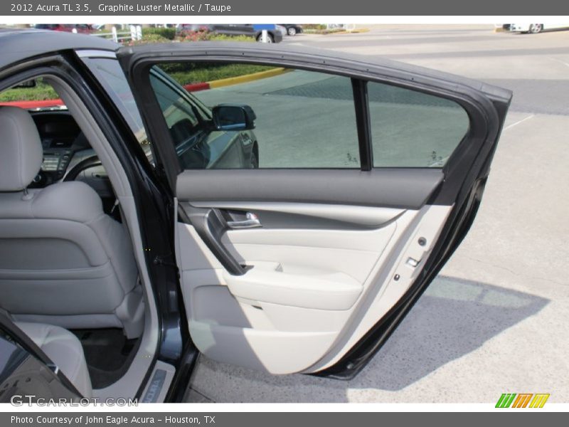Graphite Luster Metallic / Taupe 2012 Acura TL 3.5