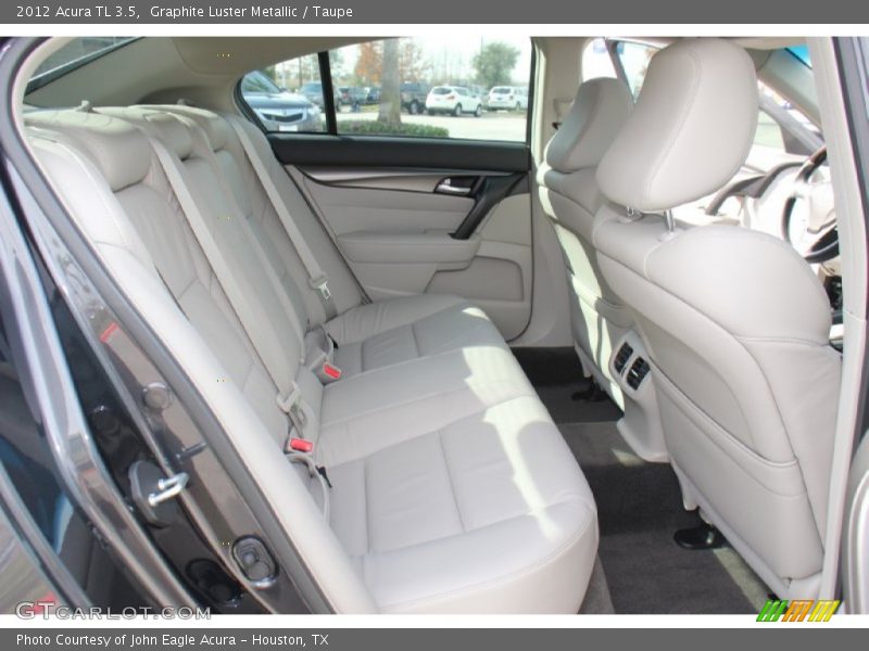 Graphite Luster Metallic / Taupe 2012 Acura TL 3.5