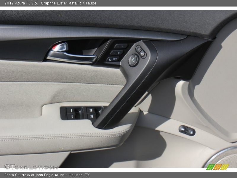 Graphite Luster Metallic / Taupe 2012 Acura TL 3.5