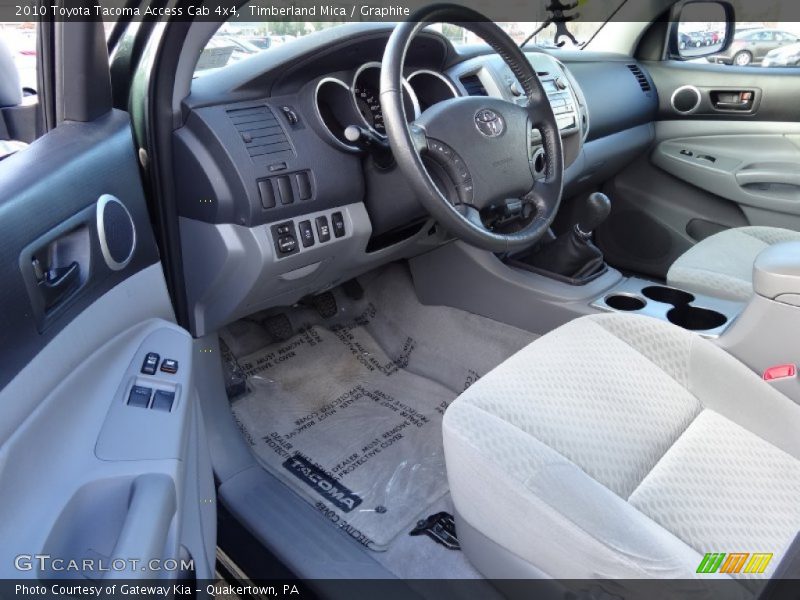 Timberland Mica / Graphite 2010 Toyota Tacoma Access Cab 4x4