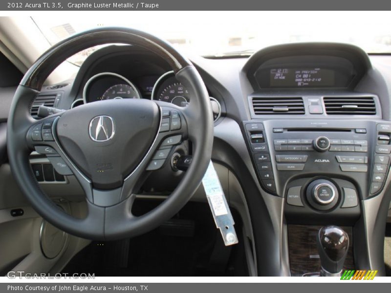 Graphite Luster Metallic / Taupe 2012 Acura TL 3.5