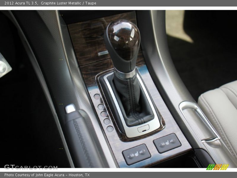 Graphite Luster Metallic / Taupe 2012 Acura TL 3.5