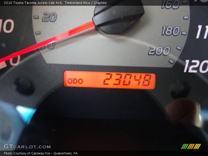 Timberland Mica / Graphite 2010 Toyota Tacoma Access Cab 4x4