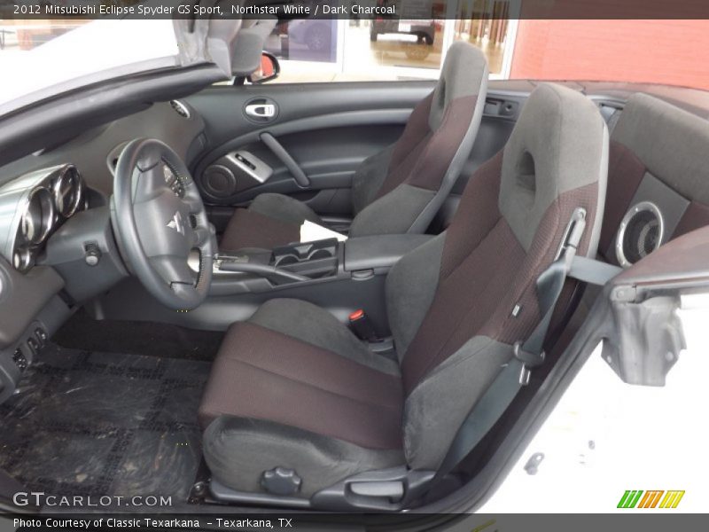  2012 Eclipse Spyder GS Sport Dark Charcoal Interior