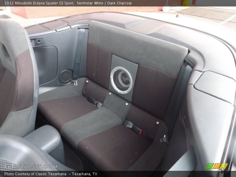 Rear Seat of 2012 Eclipse Spyder GS Sport