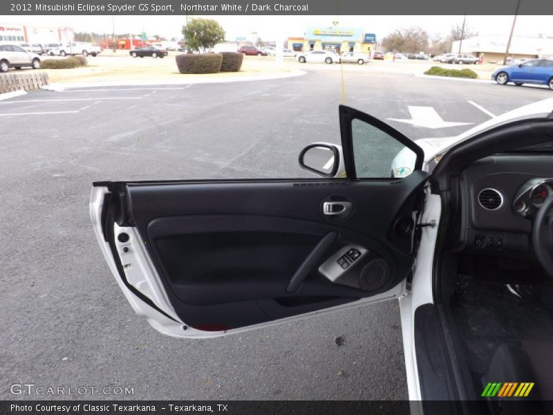 Northstar White / Dark Charcoal 2012 Mitsubishi Eclipse Spyder GS Sport