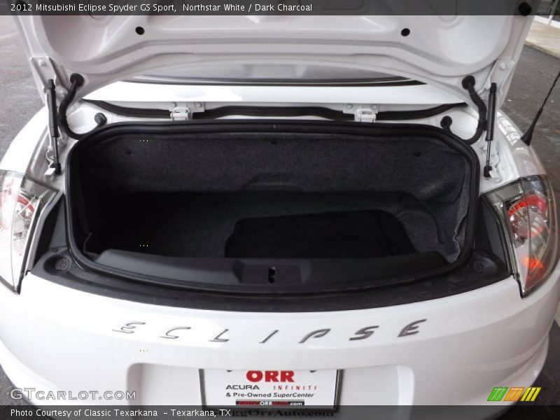 Northstar White / Dark Charcoal 2012 Mitsubishi Eclipse Spyder GS Sport