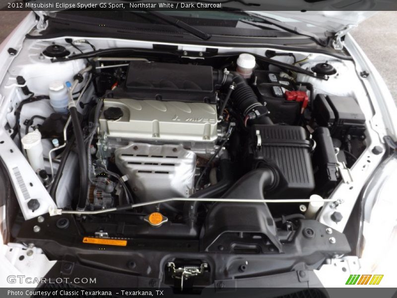  2012 Eclipse Spyder GS Sport Engine - 2.4 Liter SOHC 16-Valve MIVEC 4 Cylinder