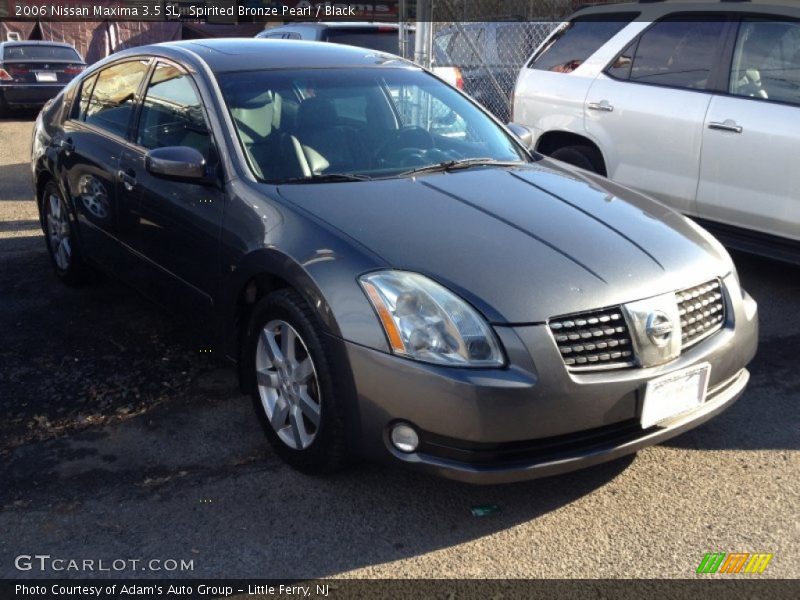 Spirited Bronze Pearl / Black 2006 Nissan Maxima 3.5 SL