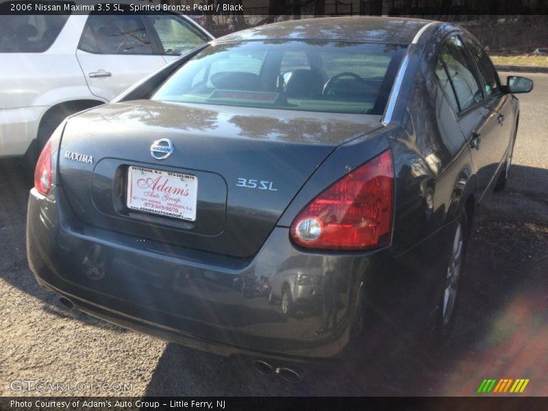 Spirited Bronze Pearl / Black 2006 Nissan Maxima 3.5 SL