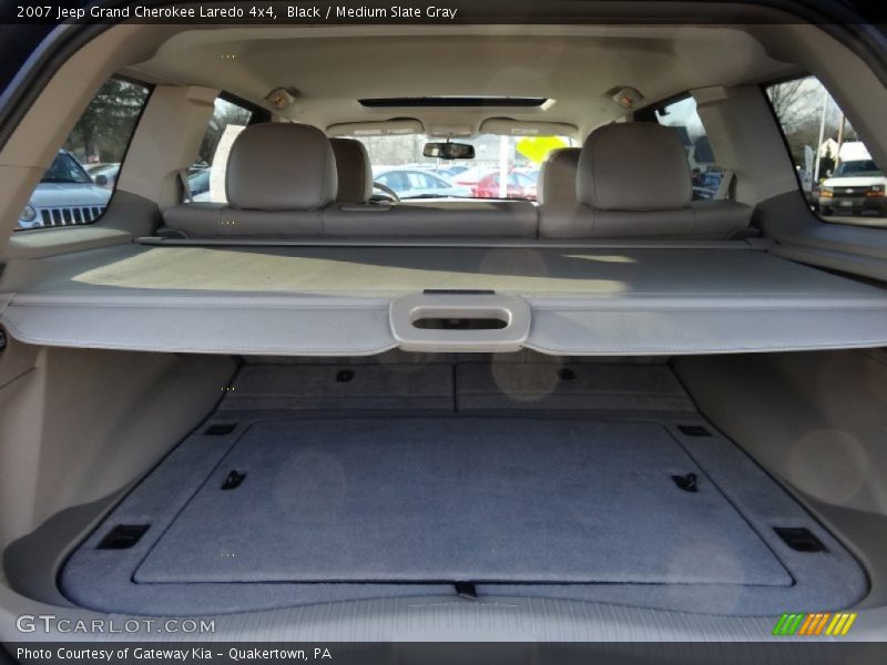 Black / Medium Slate Gray 2007 Jeep Grand Cherokee Laredo 4x4