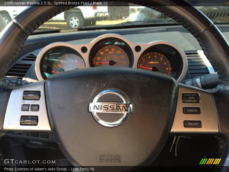 Spirited Bronze Pearl / Black 2006 Nissan Maxima 3.5 SL