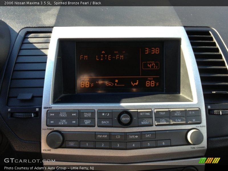 Spirited Bronze Pearl / Black 2006 Nissan Maxima 3.5 SL