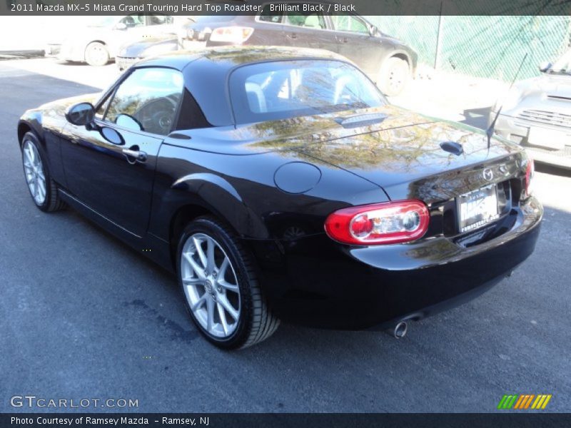 Brilliant Black / Black 2011 Mazda MX-5 Miata Grand Touring Hard Top Roadster