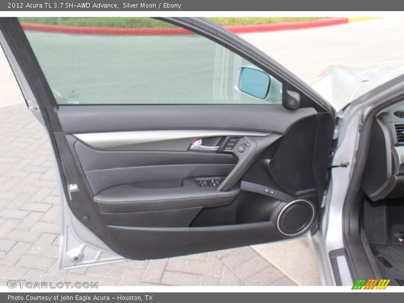 Silver Moon / Ebony 2012 Acura TL 3.7 SH-AWD Advance