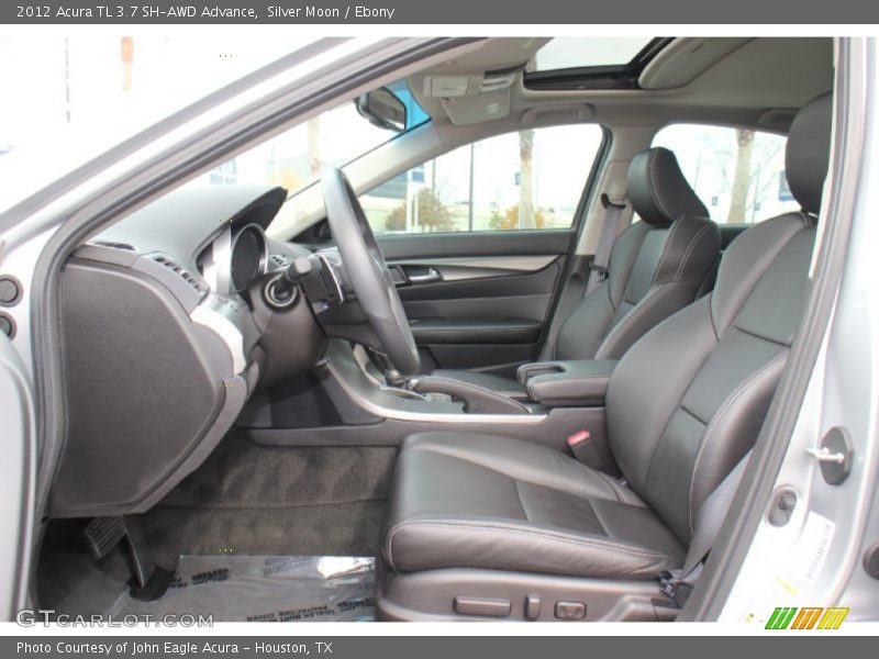 Silver Moon / Ebony 2012 Acura TL 3.7 SH-AWD Advance
