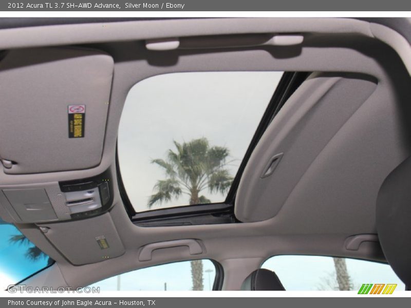 Silver Moon / Ebony 2012 Acura TL 3.7 SH-AWD Advance