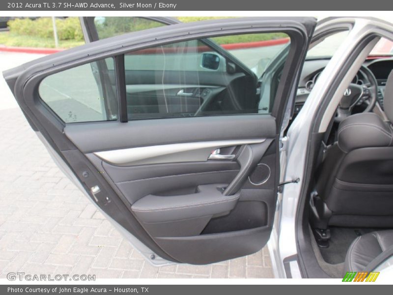 Silver Moon / Ebony 2012 Acura TL 3.7 SH-AWD Advance